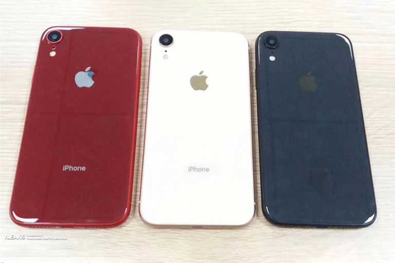 Tiết lộ hình ảnh iPhone 9 2018 sẽ có 3 màu trắng, xanh biển & đỏ, có cả khay giúp 2 SIM hình 2