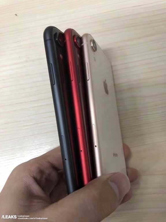 Tiết lộ hình ảnh iPhone 9 2018 sẽ có 3 màu trắng, xanh biển & đỏ, có cả khay giúp 2 SIM hình 3